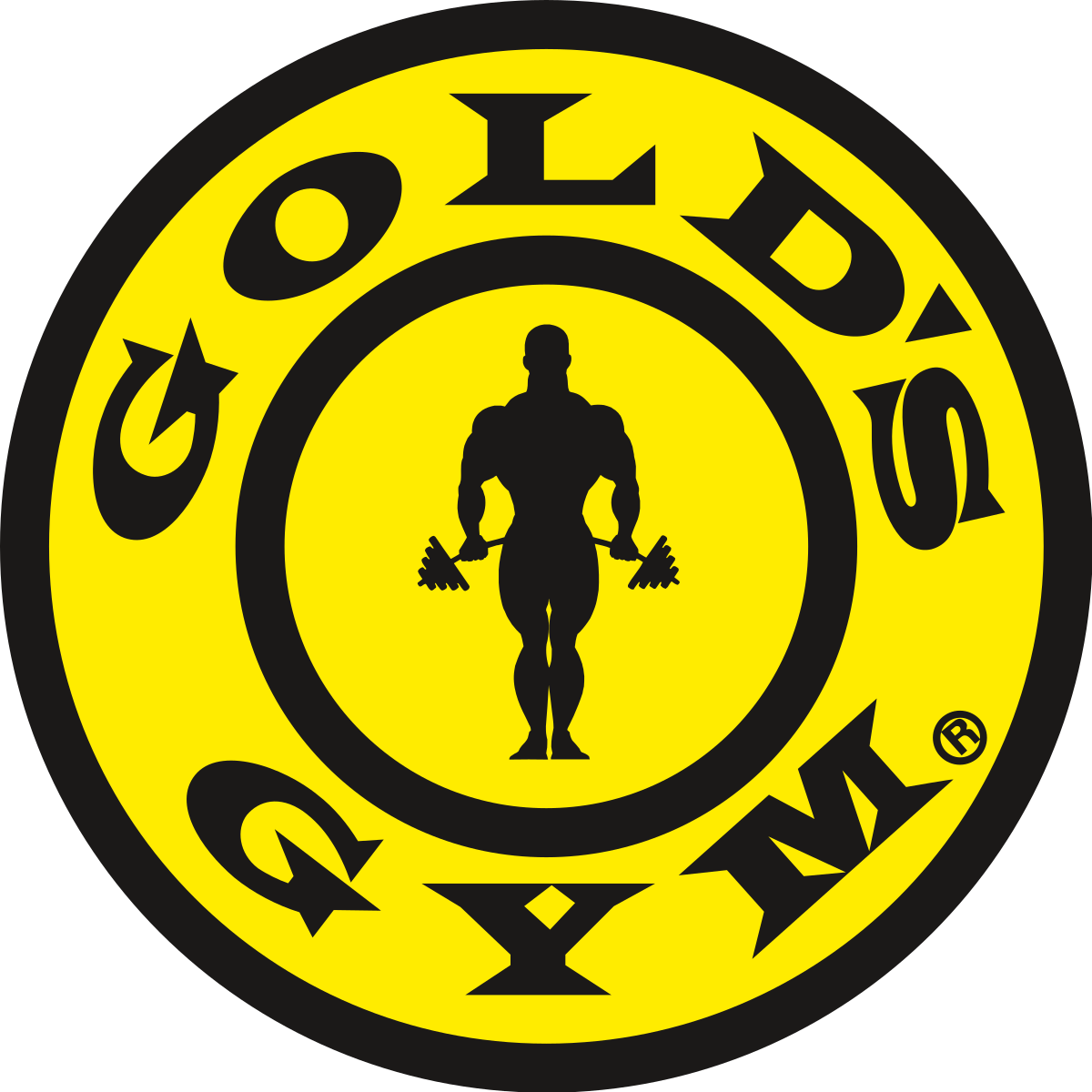 شعار Gold’s Gym – علامة عالمية في مجال اللياقة البدنية