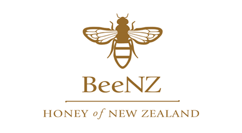 شعار BeeNZ – علامة متخصصة في عسل نيوزيلندا الطبيعي